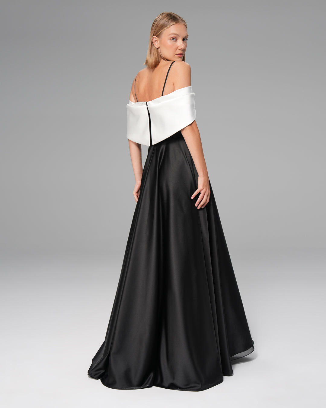 Diffrent Neckline Gown