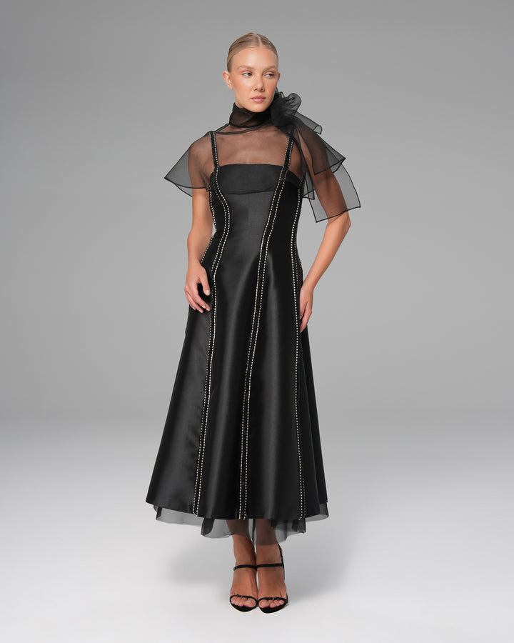 Gown with Cape