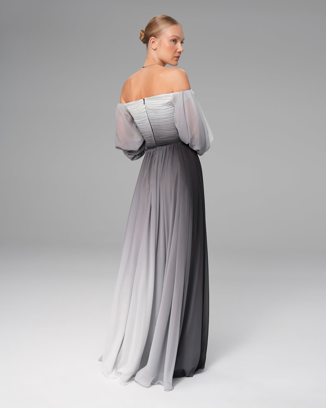 Off Shoulder Sleeve Detailed Dress