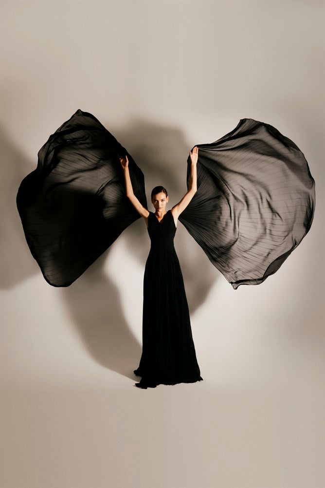 Chloe™ | Lightweight Silky Chiffon Dress